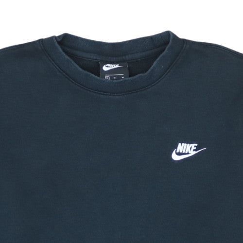 Nike Men's Blue Pullover Sweatshirt M Crew Neck Fleece