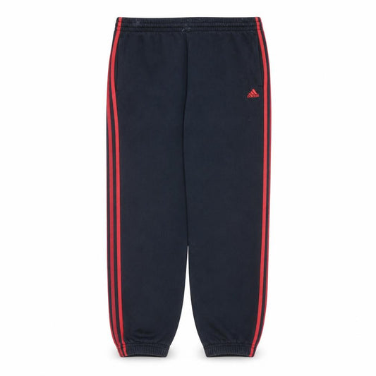 Adidas Boys Black Red Jogger Sweatpants 15-16 Years Elastic Waist