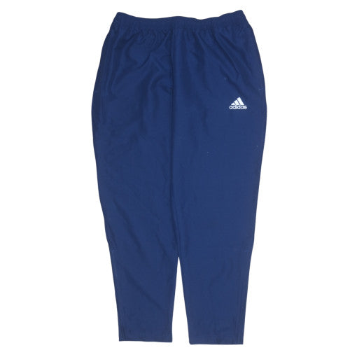Adidas Men’s Blue Track Pants L Woven Quick Dry Sportswear