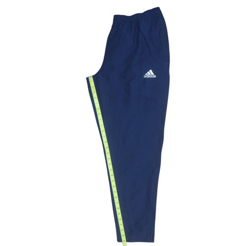 Adidas Men’s Blue Track Pants L Woven Quick Dry Sportswear