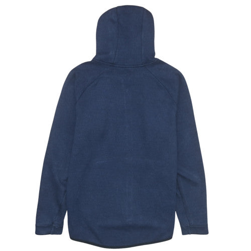 Nike Men's Blue Full Zip Hoodie Size L Fleece Sportswear