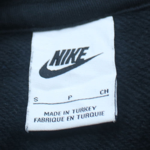 Nike Men's Black Roll Neck Cotton Sweatshirt Small