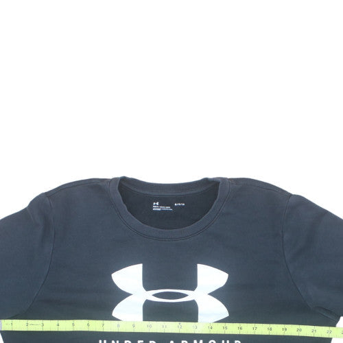Under Armour Mens Black Large Pullover Crew Neck Sweatshirt