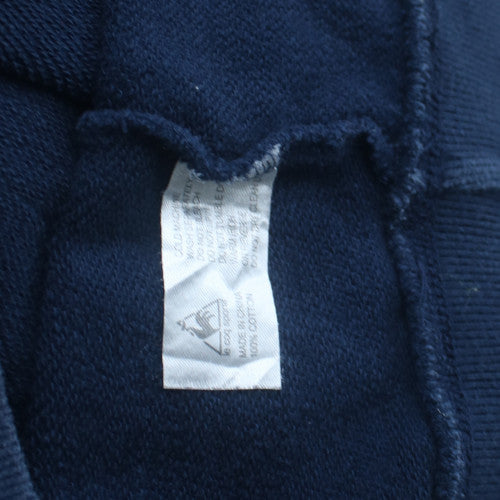 Le Coq Sportif Mens Blue Small Pullover Sweatshirt Crew Neck