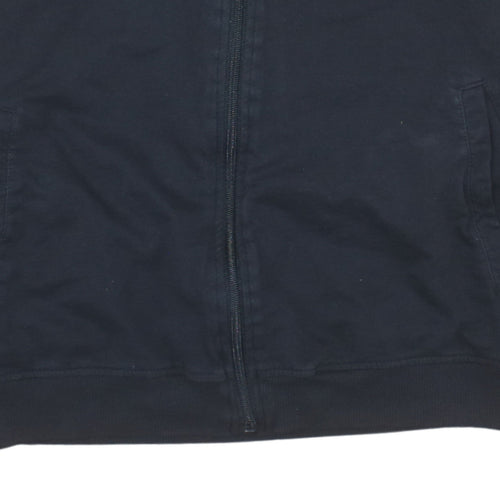 Lotto Men's Black Full Zip Sweatshirt Jacket Size M