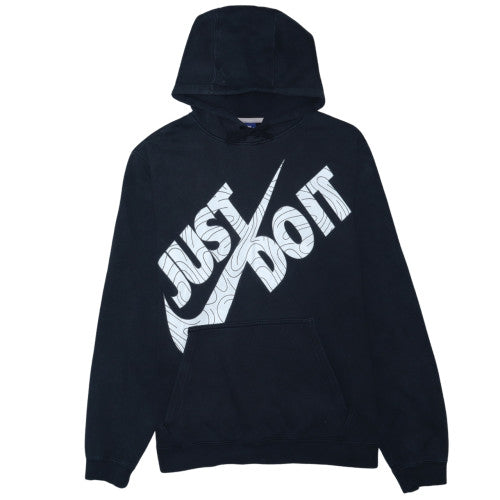 Nike Mens Black XL Pullover Hoodie Just Do It Graphic Print
