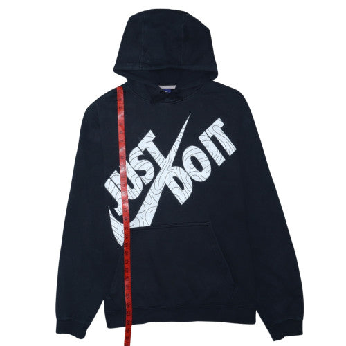 Nike Mens Black XL Pullover Hoodie Just Do It Graphic Print