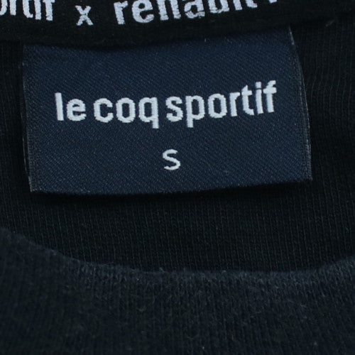 Le Coq Sportif Men Black Sweatshirt Small Crew Neck F1 Team Pullover
