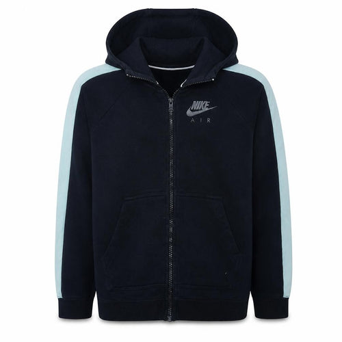 Nike Men's Black Full Zip Hoodie M Sports Fleece Sweatshirt