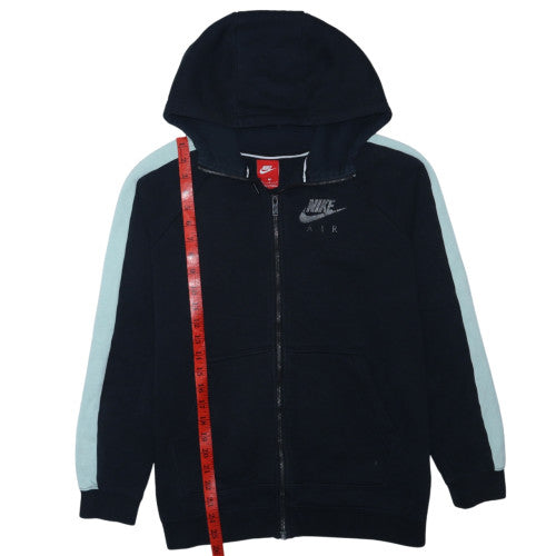 Nike Men's Black Full Zip Hoodie M Sports Fleece Sweatshirt