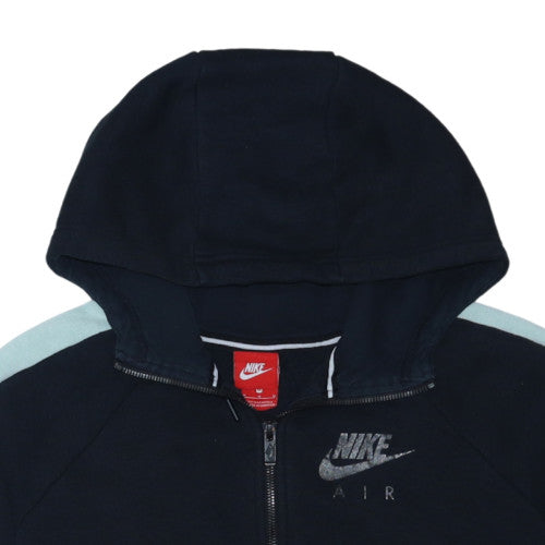Nike Men's Black Full Zip Hoodie M Sports Fleece Sweatshirt