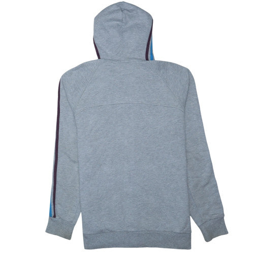 Adidas Mens Grey Full Zip Hoodie Medium Sportswear