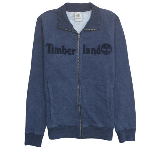 Timberland Men's Blue Full Zip Fleece Sweatshirt M