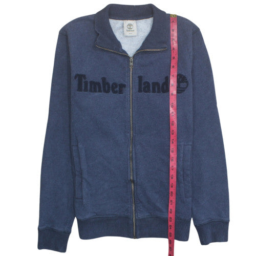 Timberland Men's Blue Full Zip Fleece Sweatshirt M