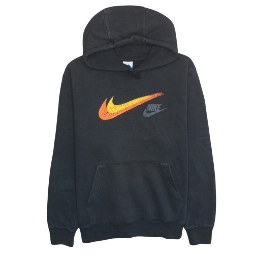 Nike Men's Black Pullover Hoodie M Logo Graphic Sportswear