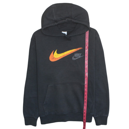 Nike Men's Black Pullover Hoodie M Logo Graphic Sportswear