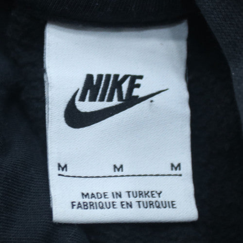 Nike Men's Black Pullover Hoodie M Logo Graphic Sportswear