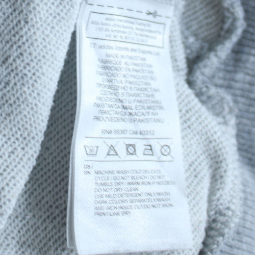 Adidas Women's Grey Beige 1/4 Zip Hooded Pullover XS Sweatshirt