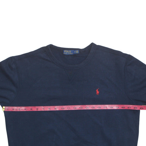 Ralph Lauren Men's Blue Pullover Crew Neck Sweatshirt Size M