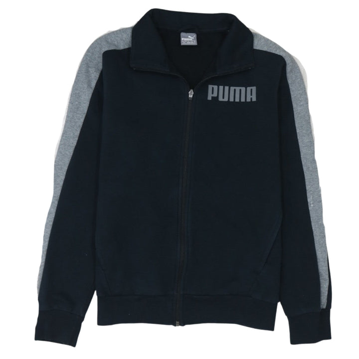 Puma Men's Black Full Zip Sweatshirt Size S Sports Track Top