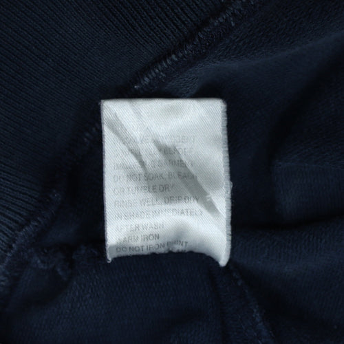 Lonsdale Men's Blue Full Zip Logo Sweatshirt XL
