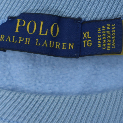 Polo Ralph Lauren Womens Blue Crew Neck Pullover Sweatshirt XL
