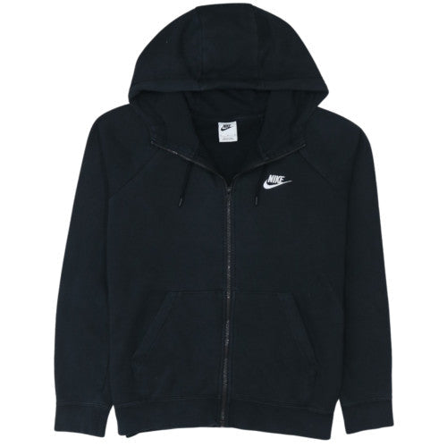 Nike Men's Black Full Zip Hoodie Size S Fleece Sportswear