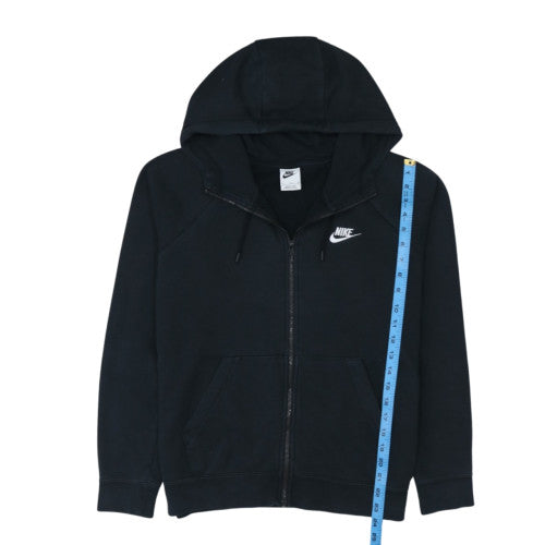 Nike Men's Black Full Zip Hoodie Size S Fleece Sportswear