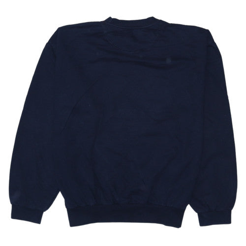 Chaps Ralph Lauren Men’s Blue Embroidered Pullover Sweatshirt M