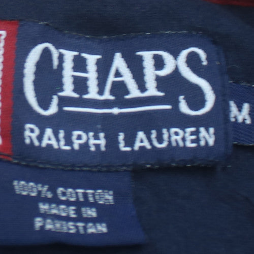 Chaps Ralph Lauren Men’s Blue Embroidered Pullover Sweatshirt M