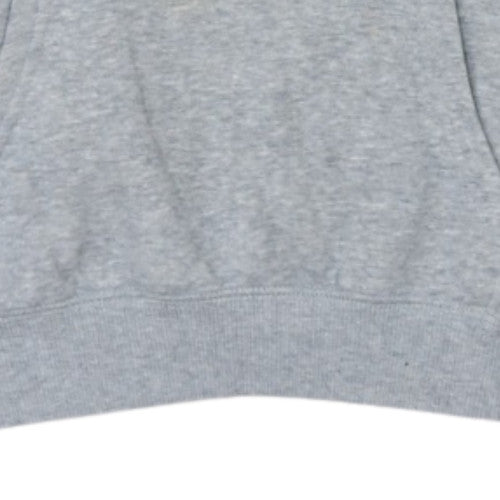 Champion Boys Grey Pullover Hoodie Size 14 Classic Fit Fleece Lined