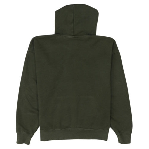Adidas Mens Green Pullover Hoodie Small Regular Fit Logo Fleece