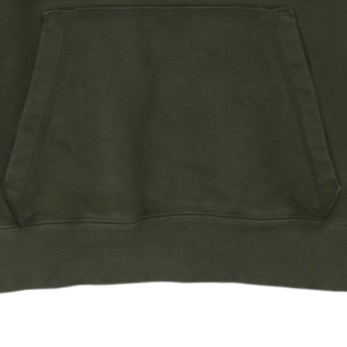 Adidas Mens Green Pullover Hoodie Small Regular Fit Logo Fleece