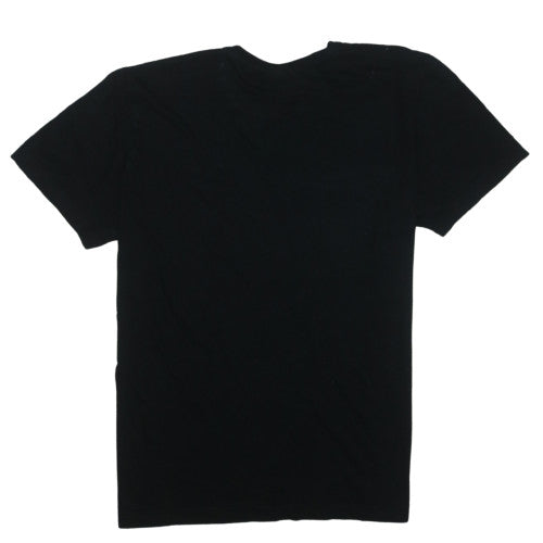Lacoste Men's Black Regular Fit Cotton Crew Neck Short Sleeve T-Shirt L
