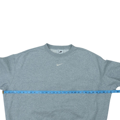 Nike Men's Grey 2XL Crew Neck Pullover Sweatshirt