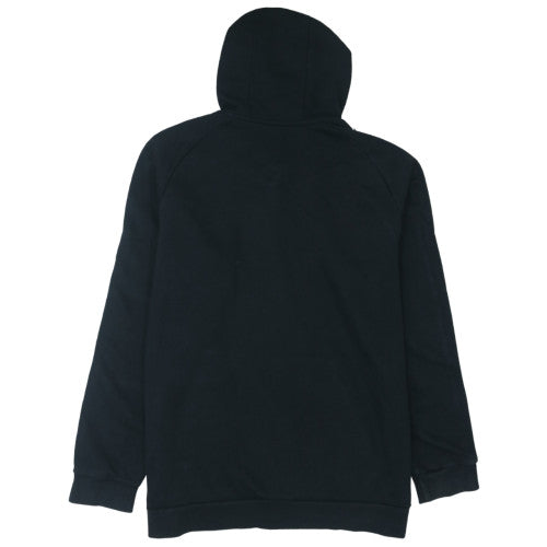 Adidas Men's Black XL Pullover Hoodie with Logo and Pocket
