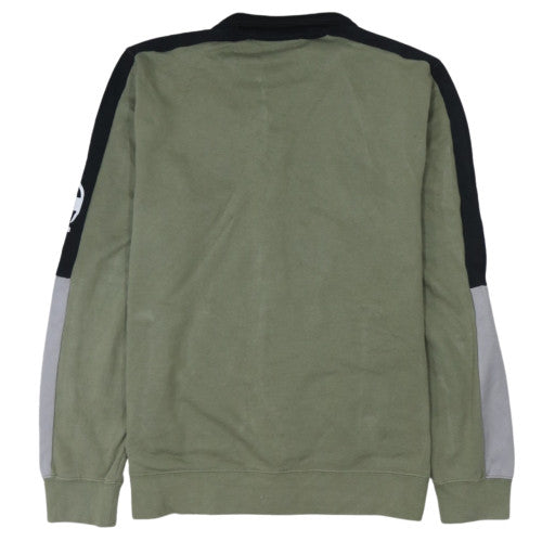 Champion Men's Green 2XL Full Zip Fleece Sweatshirt