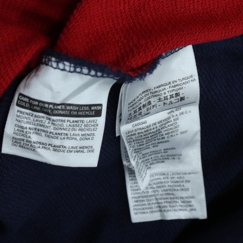Levi's Men's Multicoloured Crew Neck Pullover Sweatshirt M