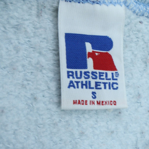 Russell Athletic Mens Blue Small Pullover Crew Sweatshirt
