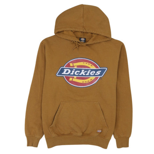 Dickies Men's Brown Pullover Hoodie Medium Fleece Graphic Logo