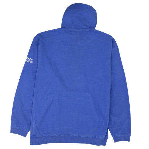 Nike Men's Blue 3XL Pullover Hoodie Track & Field Graphic Fleece