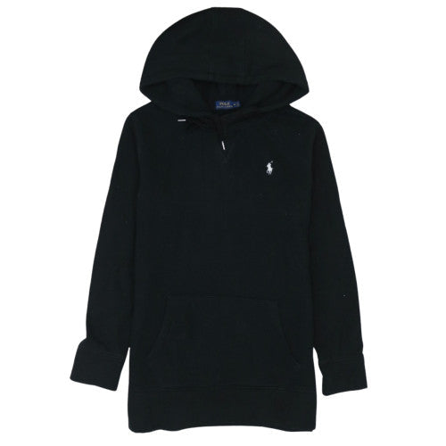 Polo Ralph Lauren Women's Black Pullover Hoodie Medium Cotton Blend