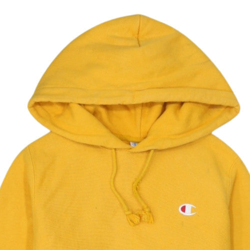 Champion Men's Yellow XS Reverse Weave Pullover Hoodie