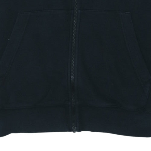 Nike Men's Black Full Zip Hoodie Sweatshirt Size L