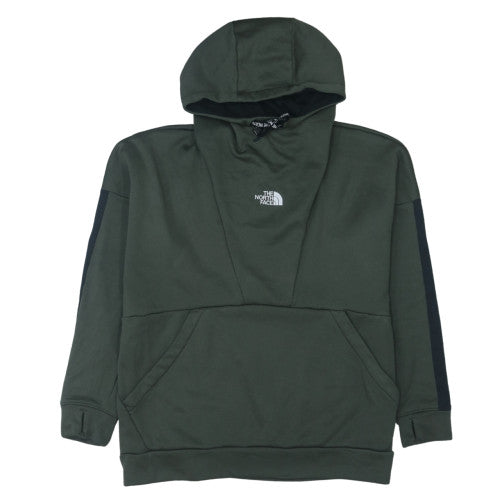 The North Face Men's Green Pullover Hoodie XL Outdoor Fleece