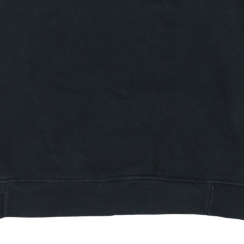 Adidas Womens Black 2XL Pullover Sweatshirt with Stripes