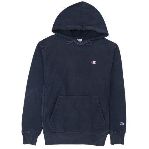 Champion Men's Blue Reverse Weave Pullover Hoodie Size M