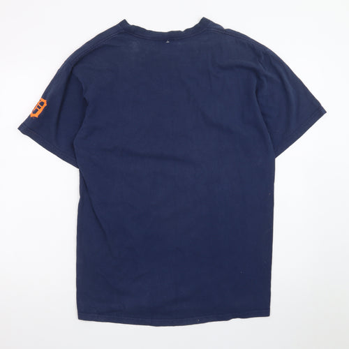 Nike Team Men's Navy Blue Tigers Graphic Cotton T-Shirt Size M