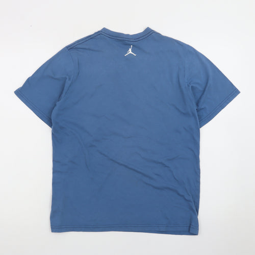 Nike Jordan Mens Blue XL Graphic Print Fresh Air T-Shirt