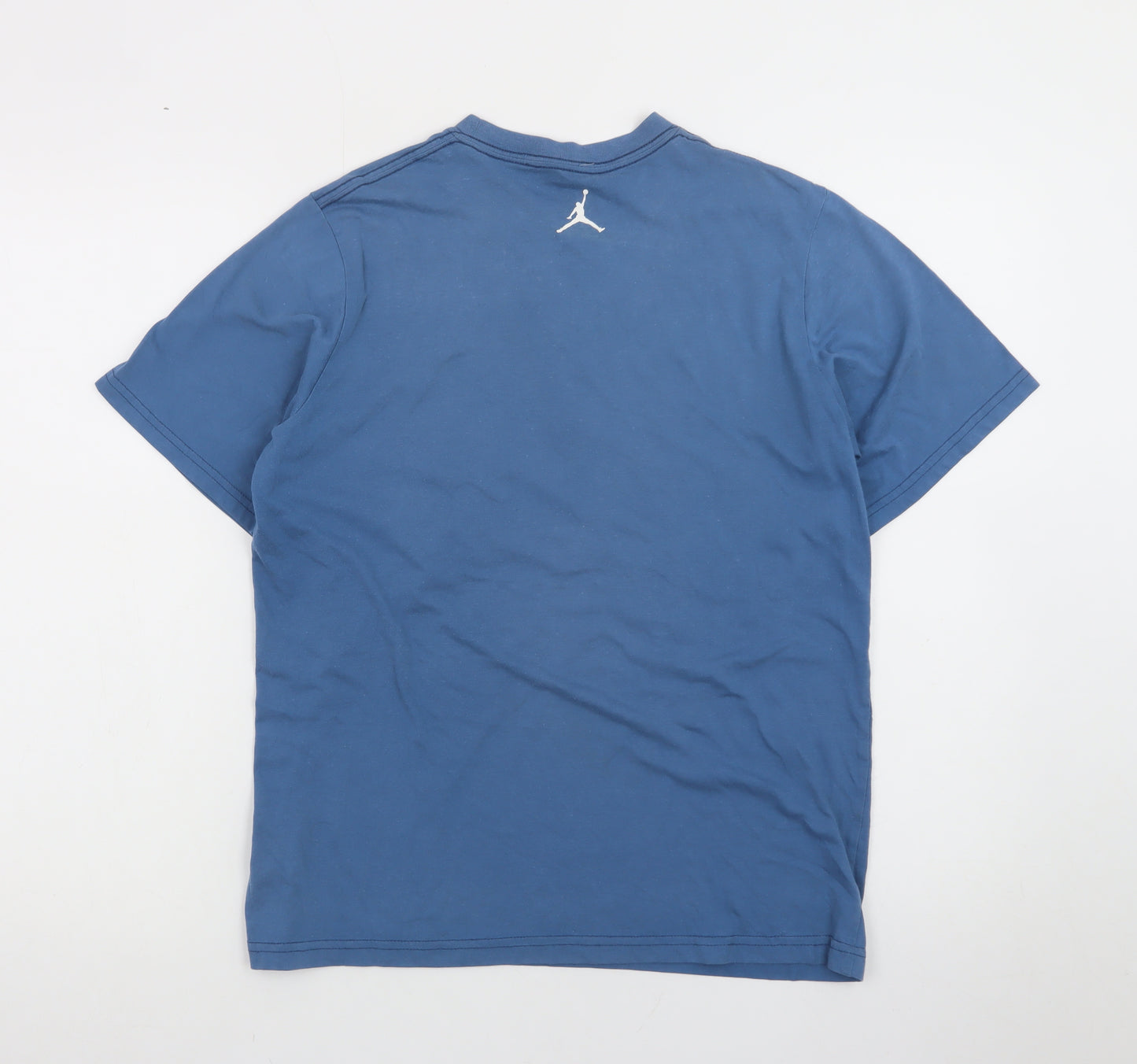 Nike Jordan Mens Blue XL Graphic Print Fresh Air T-Shirt